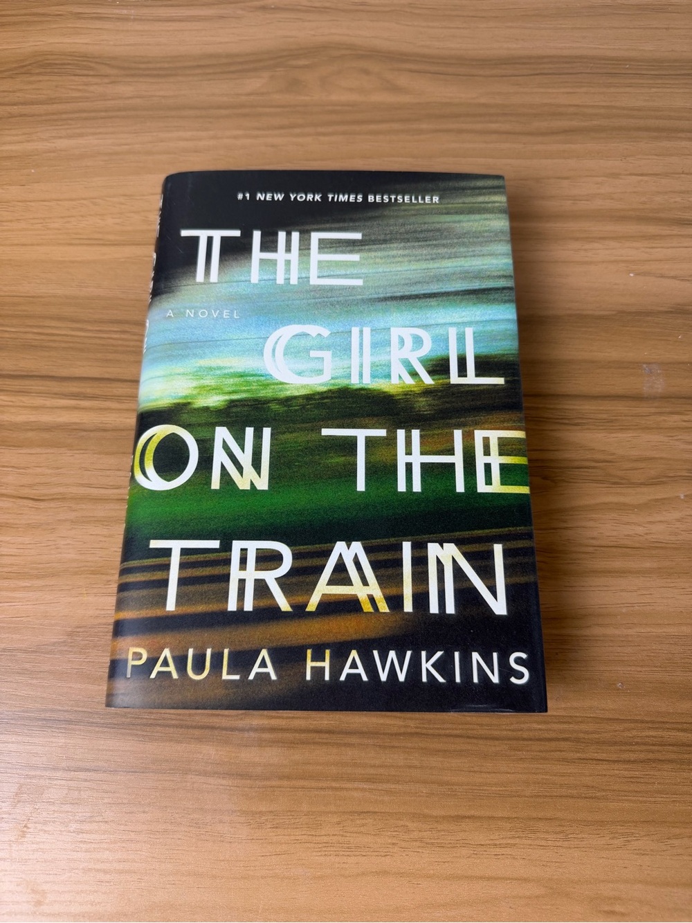 The Girl on the Train by Paula Hawkins Hardcover Novel